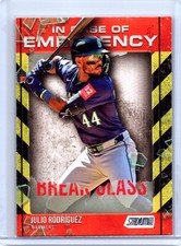 2025 Stadium Club #ICE-14 Julio Rodríguez In Case of Emergency