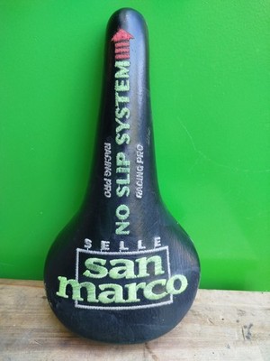 Vintage Rennrad MTB Fahrradsattel Selle San Marco No Slip System Racing Pro