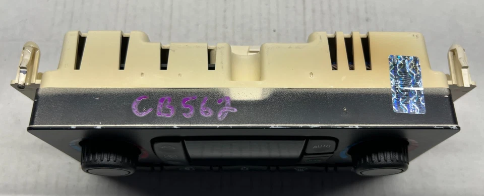 *REBUILT* WHITE LED CLIMATE CTRL 03-06 TAHOE YUKON ESCALADE SILVERADO W/REAR DEF - Image 4 of 4