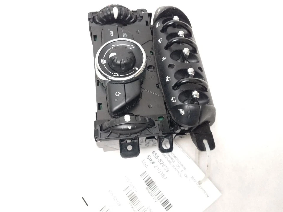 CONTROLE DE TEMPERATURA compatível com MINI COOPER COUNTRYMAN 2011 - 2014 FABRICANTE DE EQUIPAMENTO ORIGINAL - Imagem 3 de 4