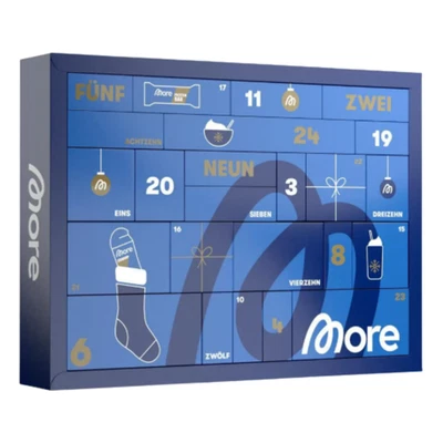 More Nutrition Adventskalender 2025 Limited Edition – NEU & OVP - Blitzversand - Bild 1 von 3
