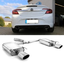 FOX Endschalldämpfer re li je 1x140x90mm für Opel Insignia Fließheck Stufenheck