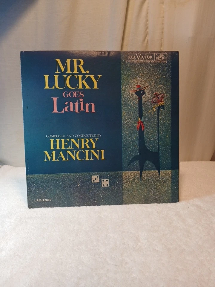 MR. LUCKY GOES LATIN Henry Mancini Vinyl LP Record LSP-2360 RCA Victor VG/VG+ - Image 4 of 4