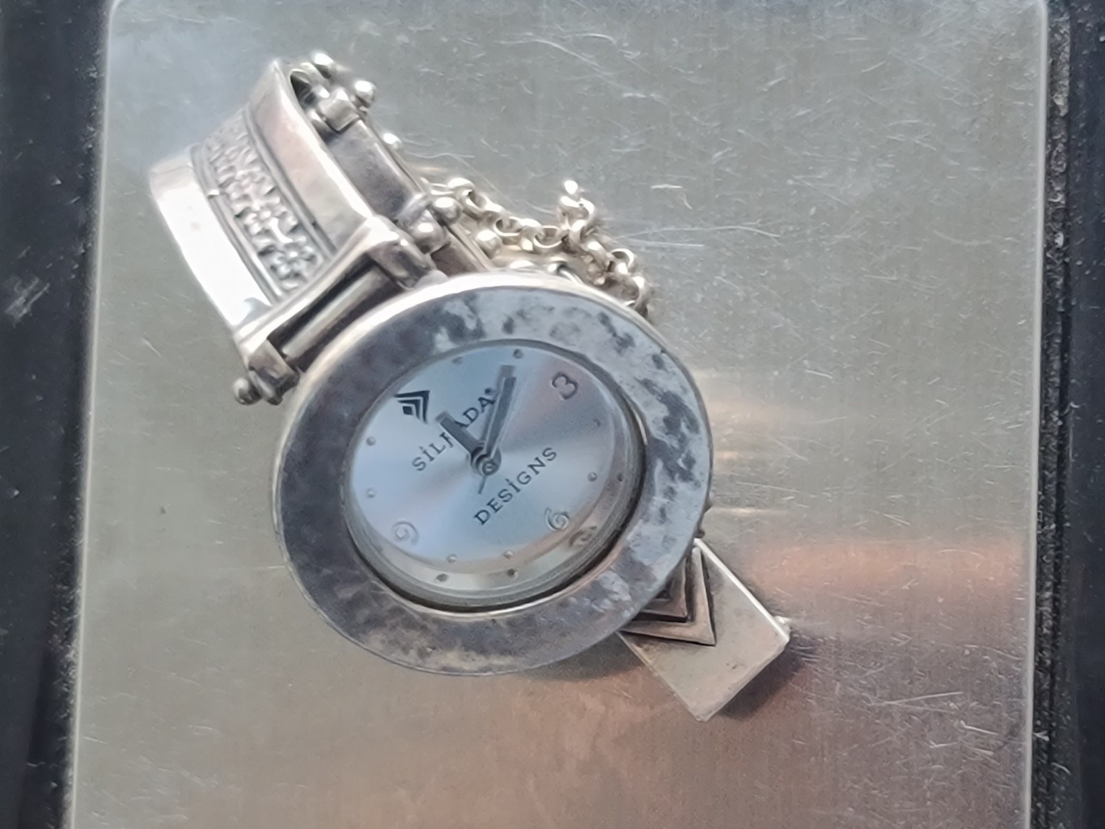 Silpada Sterling 925 Solid Silver Watch Israel Ma… - image 23