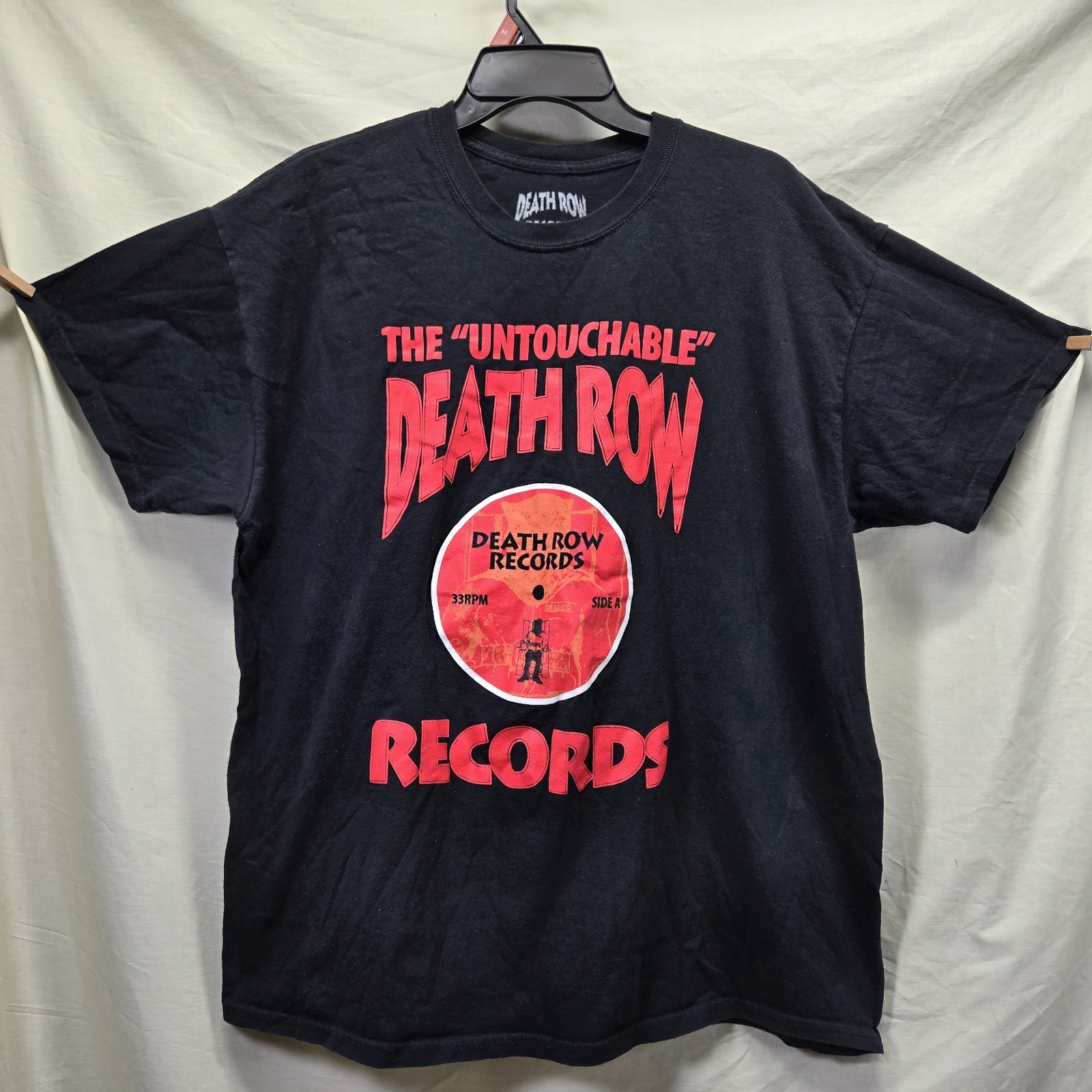 Death Row Records Black Shirt 