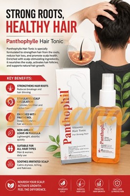 Panthophil  Vitamin Hair Tonic for Strong Hair