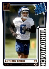 2024 Donruss #12 Anthony Gould Rated Rookies Throwback