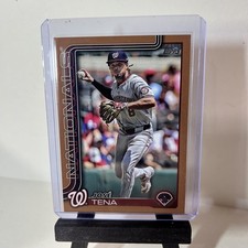 2025 Topps Series 2 #552 José Tena Gold Border Parallel /2025 Nationals