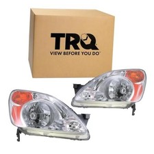 2 Piece Headlight Assembly Set Driver  Passenger Side HLA74274