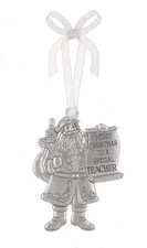 Ganz Santa Ornament - Merry Christmas To A Special Teacher EX25926 