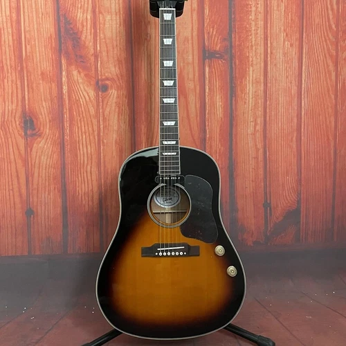 Solid Spruce Top Acoustic Electric Guitar Sunburst EJ-160E Rosewood Fretboard
