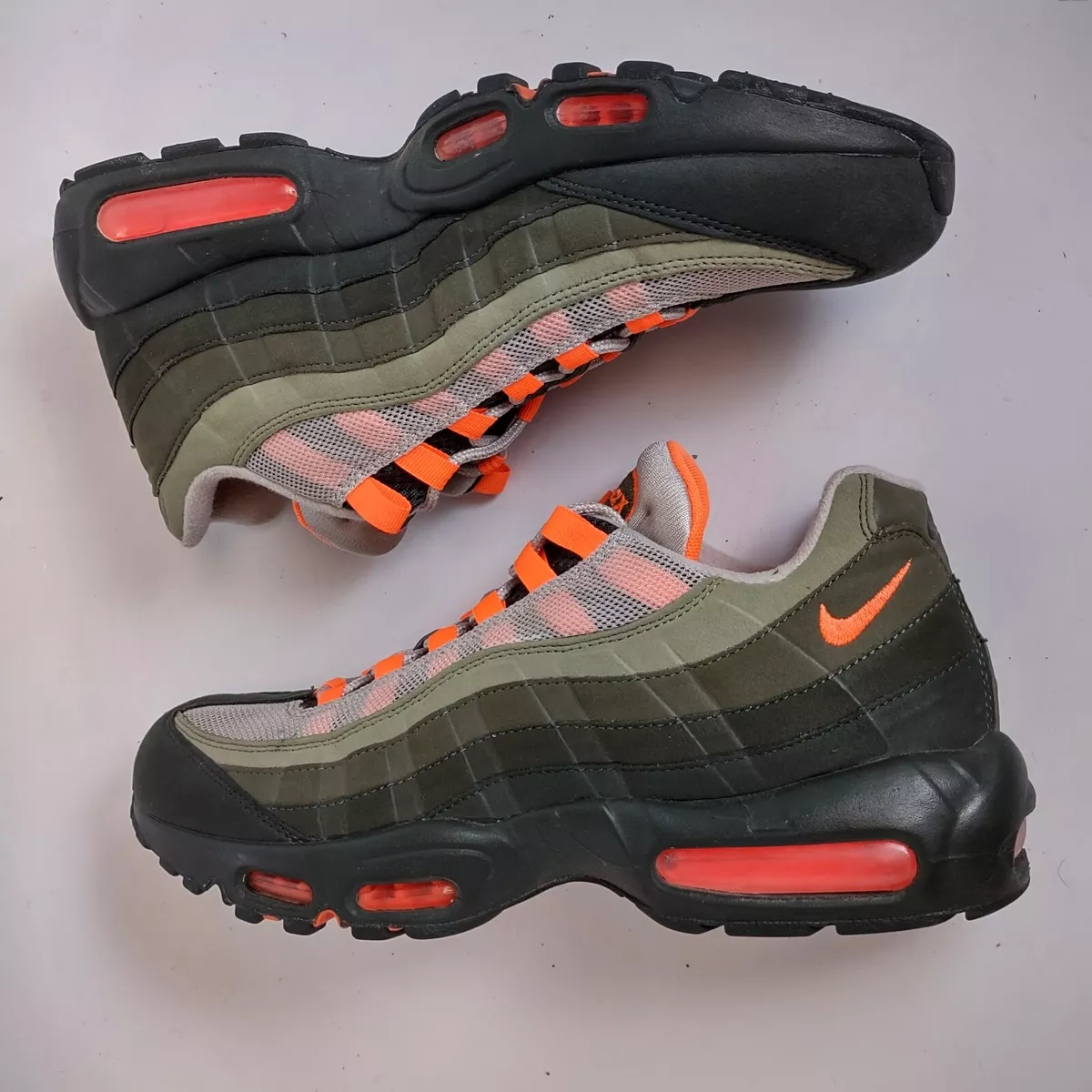 Nike Green And Orange Air Max 95 Og Sneakers