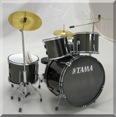 TAMA Miniature Drum Set Drumset ( for decoration only )