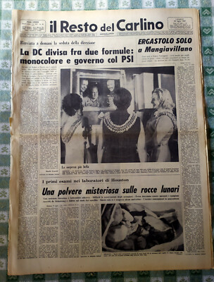 APOLLO 11 ZEITUNG REST DES MOPS 28. JULI 1969 EROBERUNG DES MONDES NASA