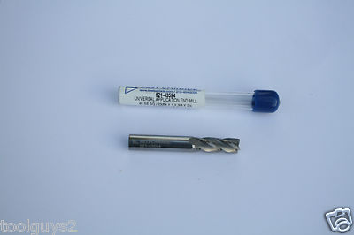 BEST CARBIDE 4 FLUTE UNIVERSAL APPLICATION 23/64''(.3594) END MILL ''NEW''
