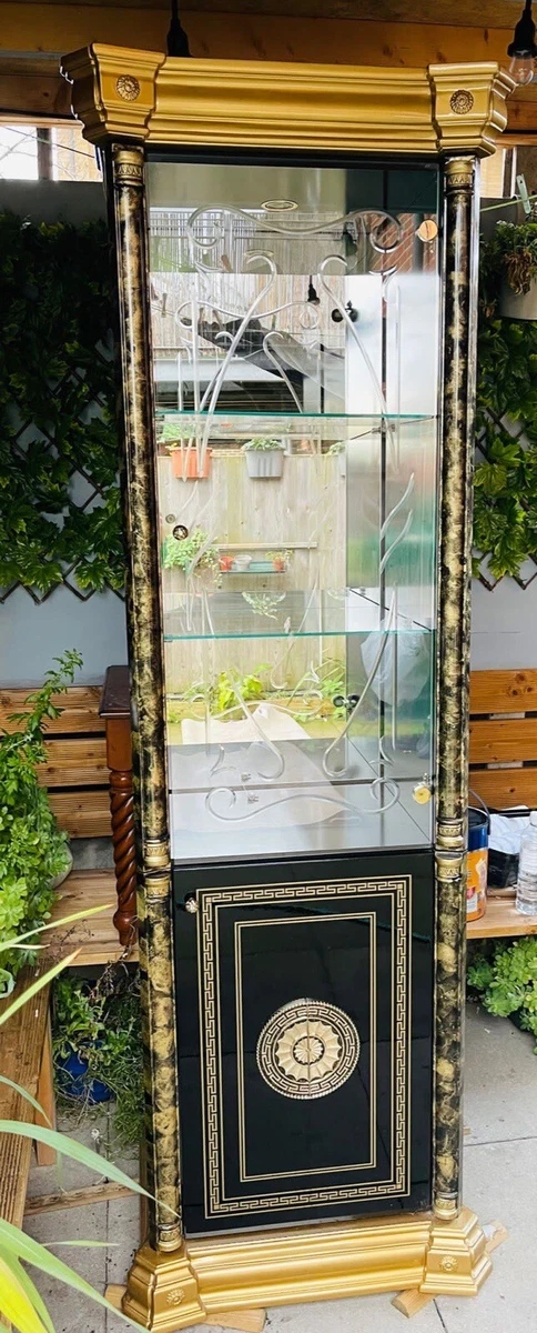 Second hand italian furniture versace display cabinet deals
