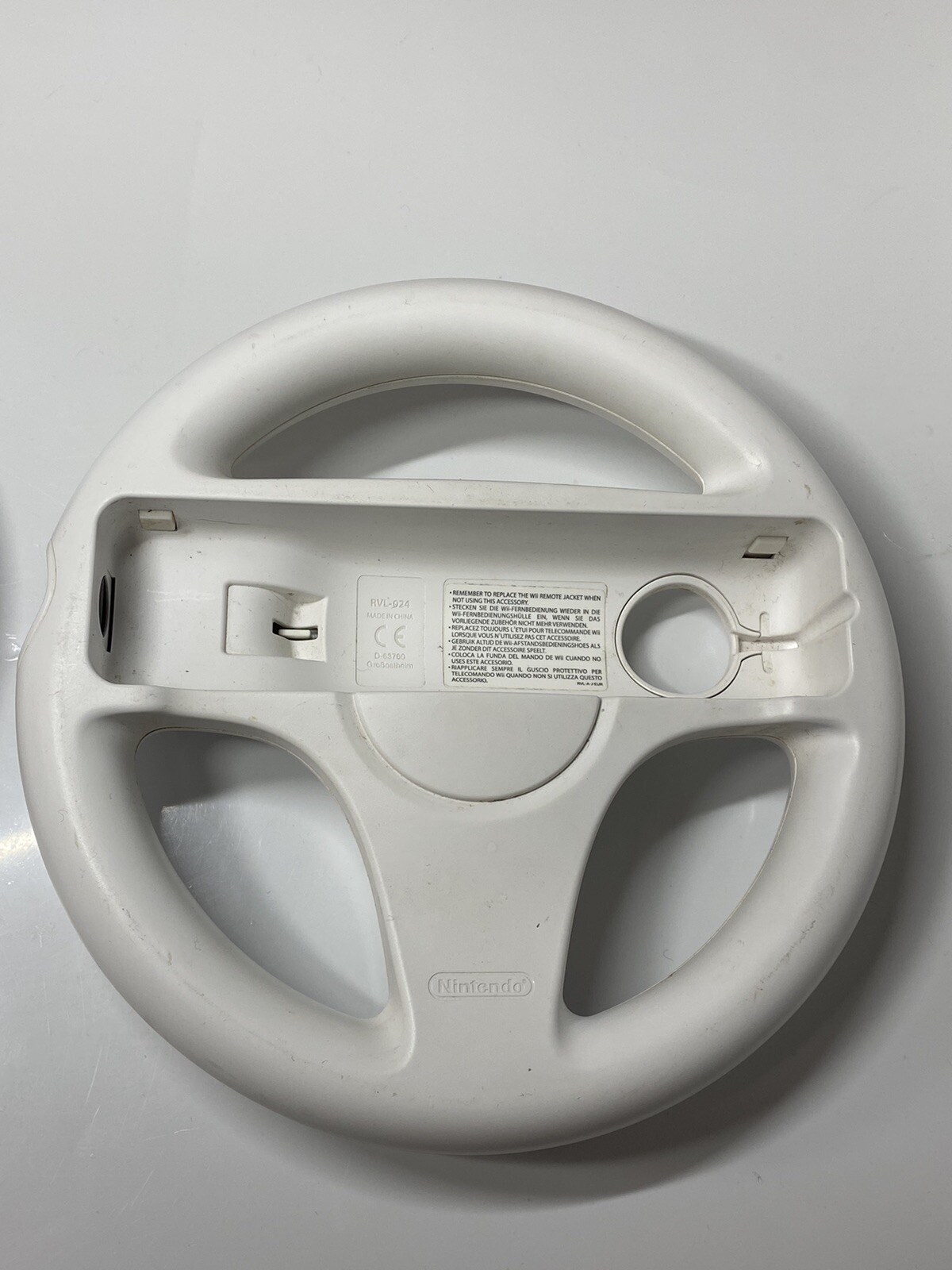 Official Nintendo Wii Steering Wheel Quickshot eBay
