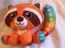 LeapFrog Colorful Counting Red Panda Plush Sounds Lights Educational WORKS