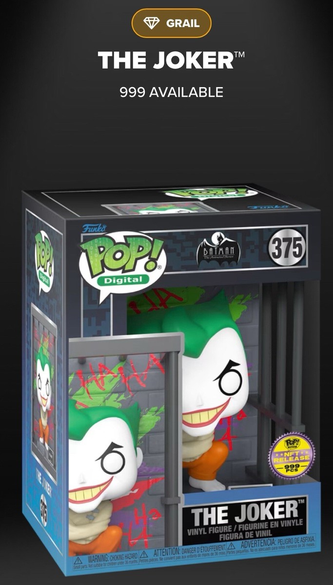 USA限定　funko pop THE JOKER 375 Funko Pop The Joker 375 Digital “PRESALE” Physical Funko