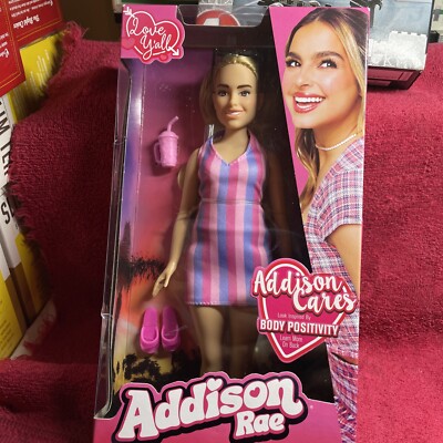 ADDISON RAE FASHION DOLL ADDISON CARES BODY POSITIVITY