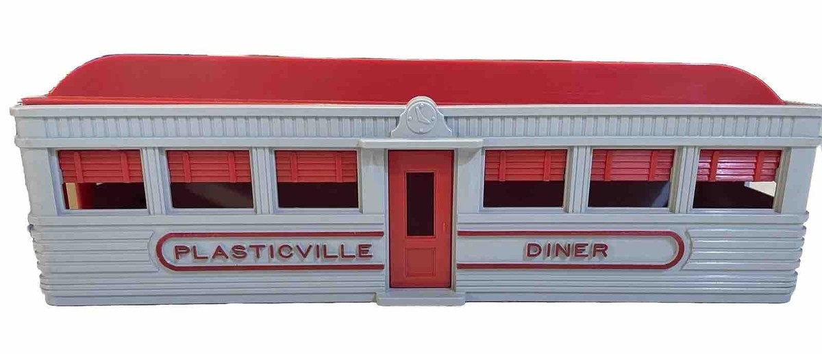 Vintage 1950s Plasticville Diner Bachman Bros w/ Box DE-7