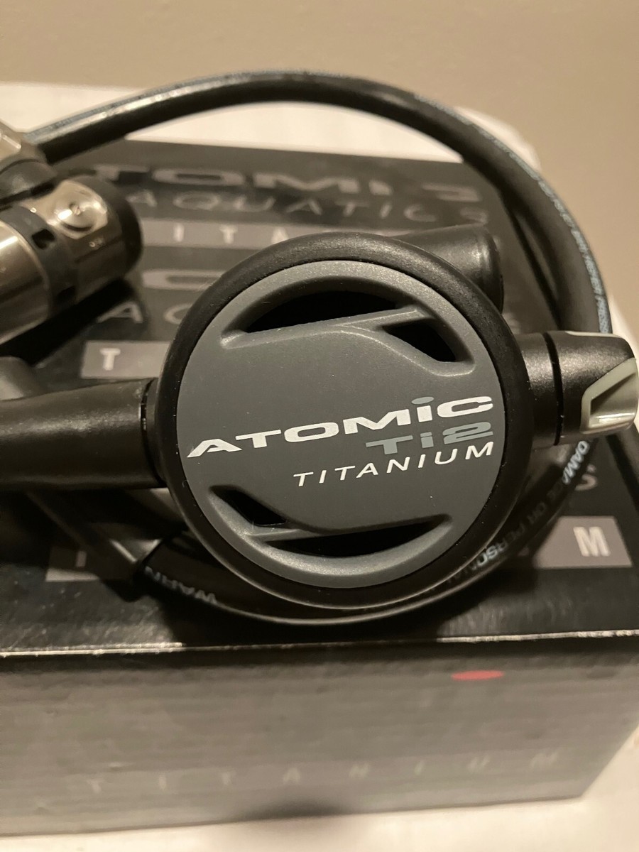 Atomic Aquatics T1 Titanium Diving Regulator Atomic Aquatics T1 Titanium Diving Regulator