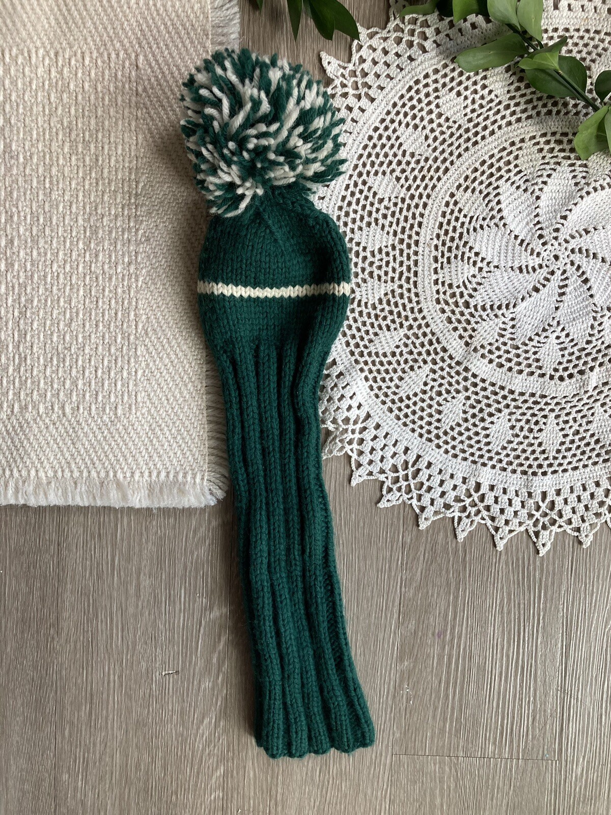 Jan Craig Headcovers 100 Wool Pom Golf Head Cover Country Green USA eBay