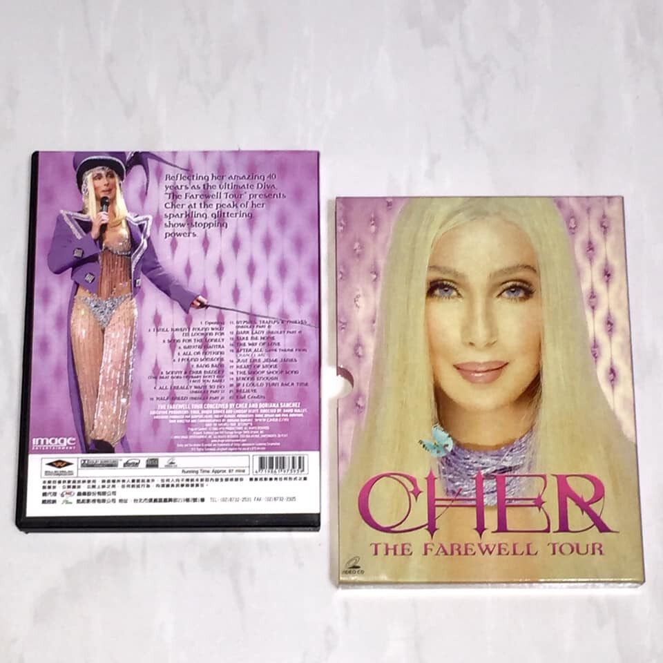 Complete Tribute to Cher(中古品) Cher 2003 The Farewell Tour Taiwan 1st Edition Box 2-VCD ( Video