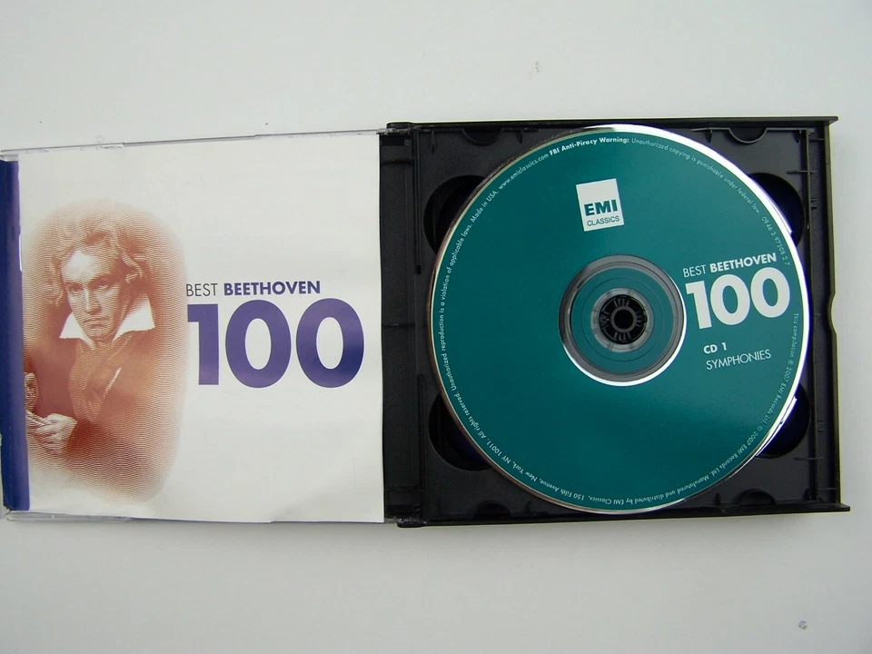 Beethoven - Best Of Top 100 6x CD Classical Music Box Set Foto 3 de 3