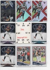 Houston Texans LOADED U-PICK Serial #'d JERSEYS AUTOS Rookies * Watson Hopkins *