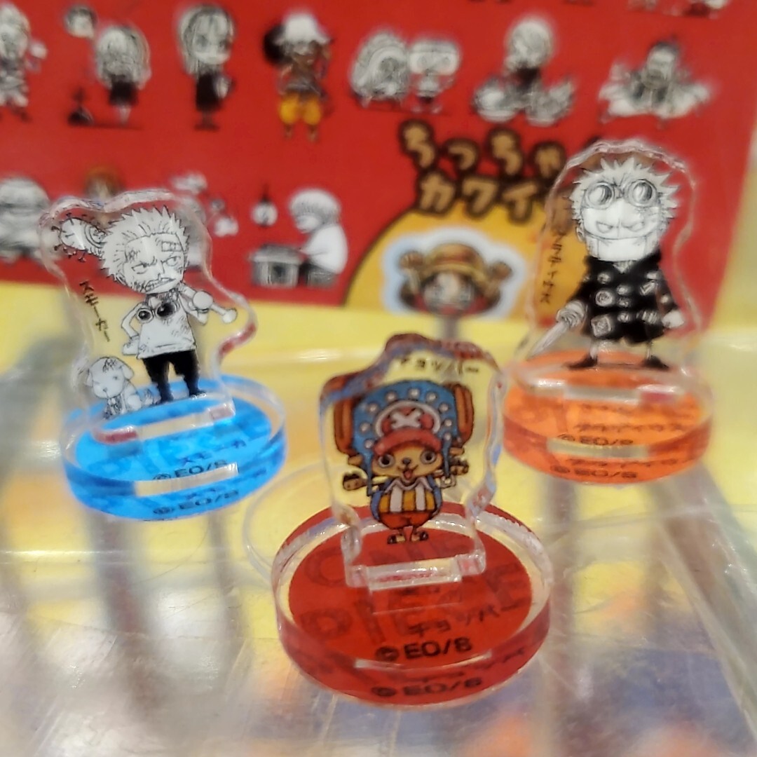 ONE PIECE アクリルスタンドチャーム MARIONETTE クラッカー 超巡！超条先輩』キラキラアクリルキーホルダー （全7種