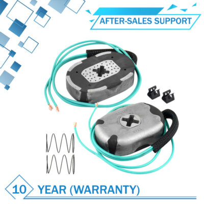 2 Electric 10'' Trailer Axle Brake Magnet w/ Coil spring Kit For Most 3500# Axles
