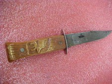 FT3 Imperial Knife Moose in Handle, Providence, RI Made in USA, 9" overall