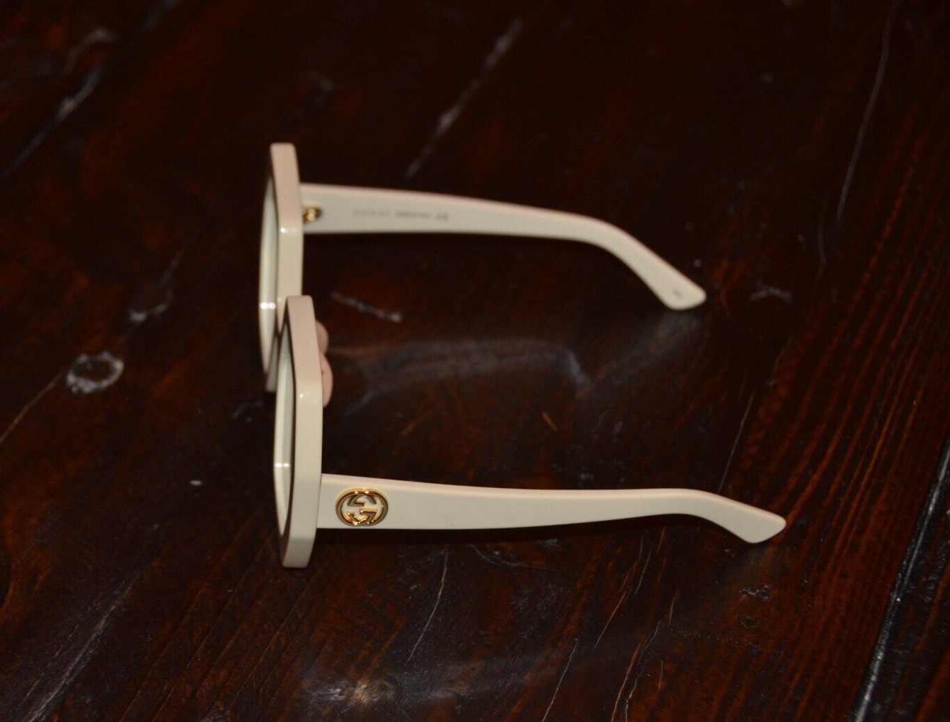 HOLLYWOOD FOREVER GUCCI SUMMER IVORY GEO DOUBLE GEOMETRIC SUNGLASSES GG0772S image 3