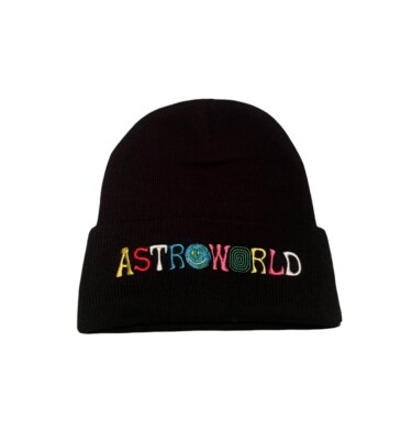 Astroworld Festival Black Beanie Hat 