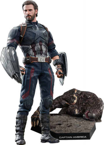 Hot Toys Captain America 6 inch Action Figure - Brown