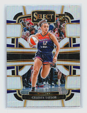 2024 Panini Select WNBA Concourse Silver Celeste Taylor RC #16 Mercury
