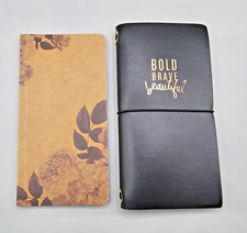 Heidi Swapp Memory Planner Bold Brave Beautiful Black with Additional Planner