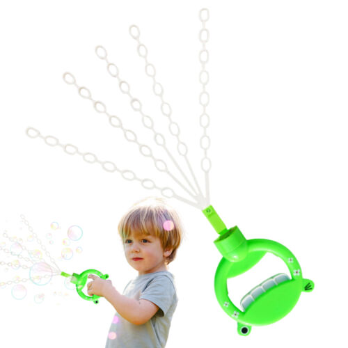 Kids Bubble Wands 36 Holes Handheld Smiling Face Five Claw Bubble Stick Toys