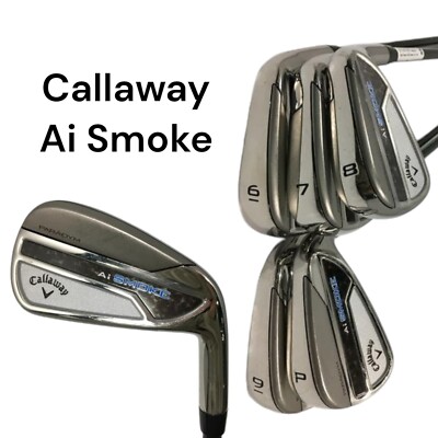 【レフティ】Ai SMOKE IRON TENSEI 50 for CW R Callaway] Ai smoke Iron Set 5pcs 6-7-8-9-Pw Shaft TENSEI 50