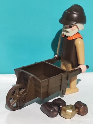 PLAYMOBIL Chercheur D'or En Bois - Kit De Tamisage Western Pour Enfants
