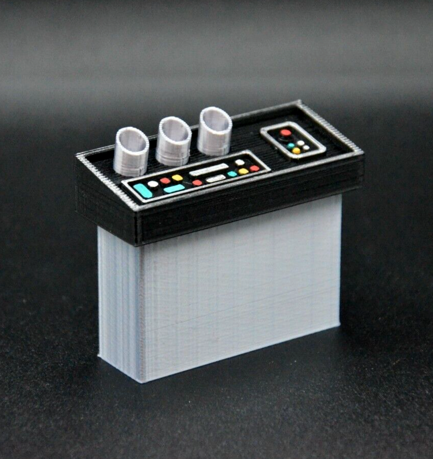 Star Wars 3.75-Inch Computer Diorama 1:18 Scale Custom GI Joe Figure