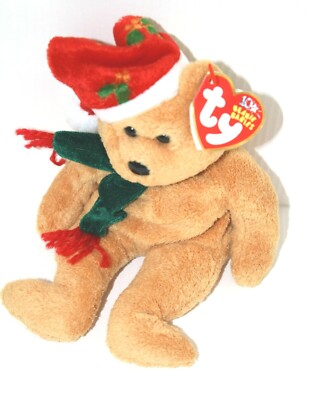 取ty Beanie Babies ぬいぐるみ クリスマス Ty Beanie Baby - Goody the Christmas Holiday Bear Stuffed Animal