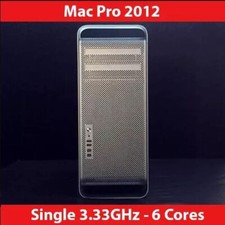 2012 Mac Pro  3.33 GHz 6-Core  64GB  1TB SSD SATA  ATI HD 5770