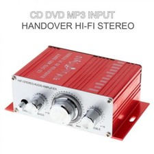 12V 2CH Mini HiFi Stereo Audio Amplifier AMP For Car Motorcycles Radio Boat Home