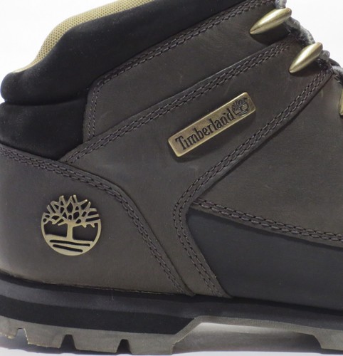 Timberland Men's Euro Sprint Leather Hiker Boots Wheat Black Gray A1NHJ - Picture 34 of 39