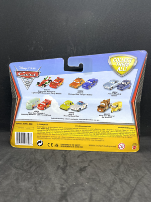 Disney Pixar Cars 2 - Exclusive Vehicle Acer-Security Guard Finn
