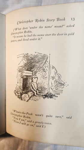 The Christopher Robin Story Book, A.A. Milne, Stated 1st Edition 1929 - Picture 9 of 14