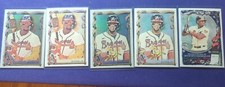 2023 Topps Allen  Ginter Acuna Jr Image Variation #360 SP/#37/Foil & Base#SS-49 