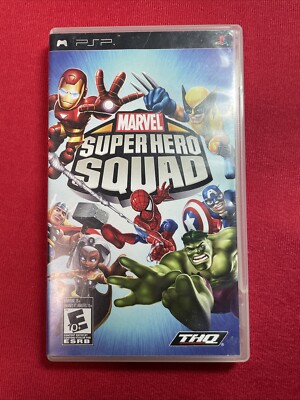 Marvel Super Hero Squad PSP Good No Manual Tested